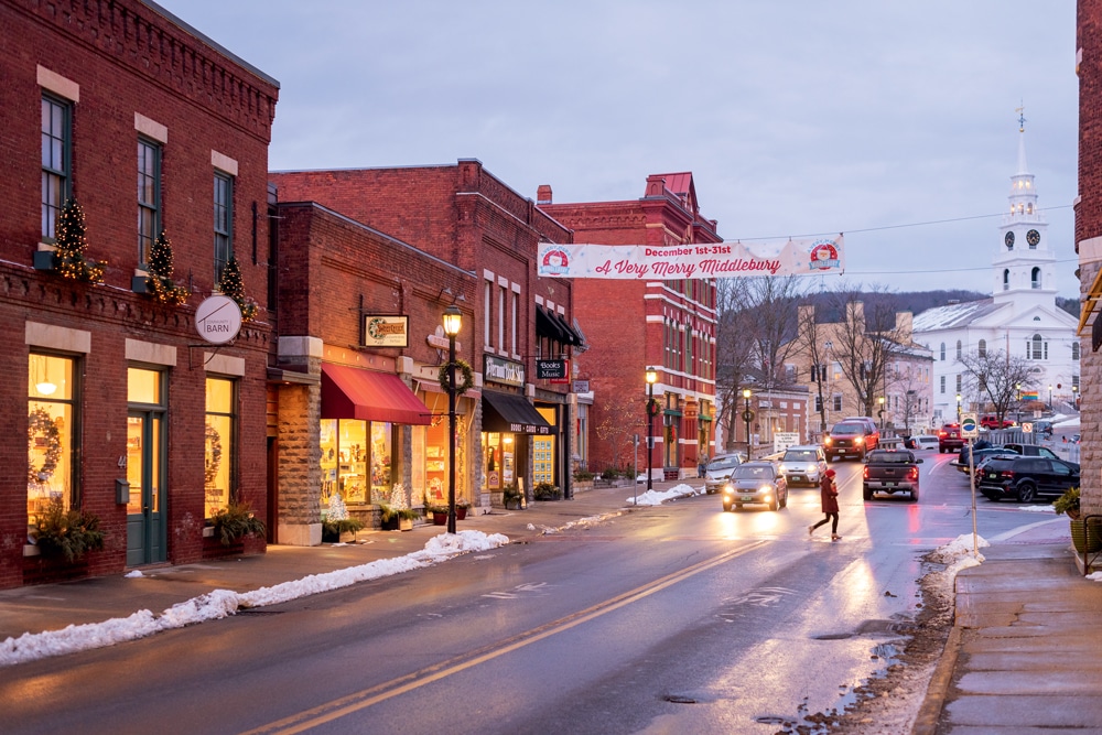 Christmas in Middlebury, Vermont