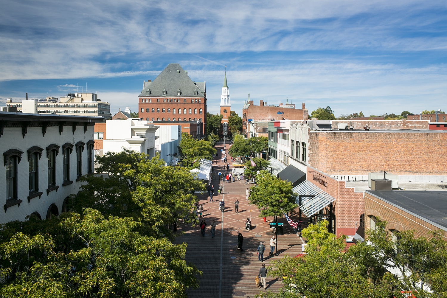 Scenes from Summer in Burlington, Vermont New England Today