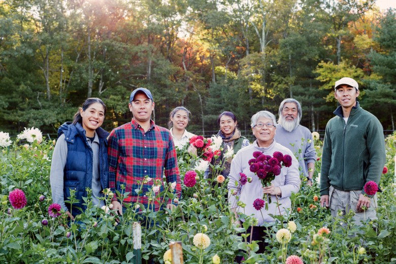 How the five Lam siblings (and their parents) grew a love of farming and flowers into a thriving family business.