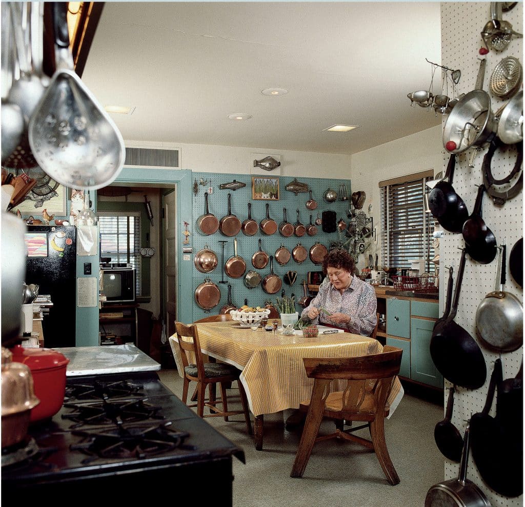 In Julia Child's Kitchen - New England, image size:1024x989