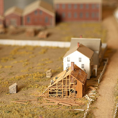 Construction of a home in Mystic