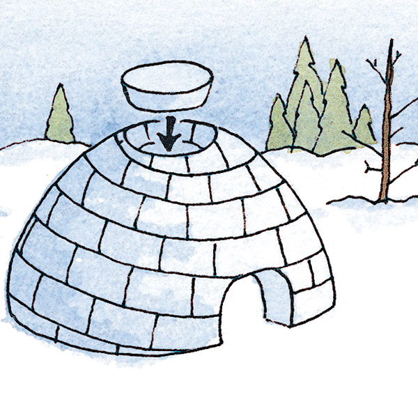 How to Build an Igloo Out of Snow : 6 Steps (with Pictures) - Instructables