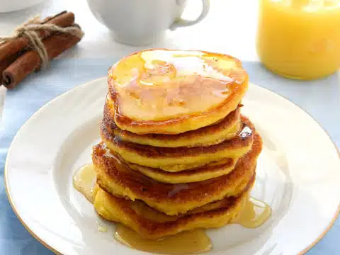 pumpkin pie pancakes