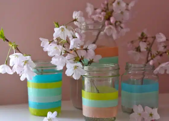 Colorful Spring Vases are Finished Colorful Spring Vases are Finished