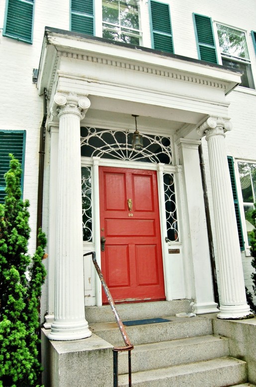 A Federal doorway in Salem, Massachusetts.