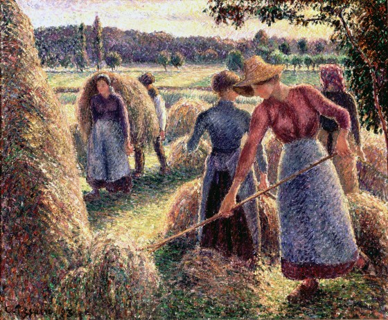 Haymakers, Evening, Eragny, 1893