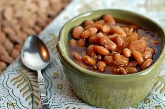 Best Vegetarian Baked Beans Recipe | Vegetarian Baked Beans in a Crock Pot