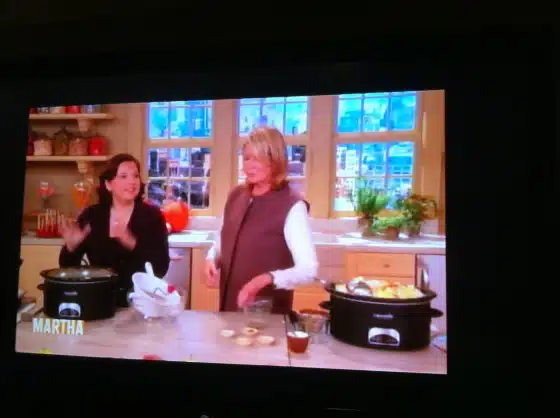 The Big Apple: Behind the Scenes at The Martha Stewart Show