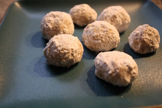 Pecan Puffs Cookies