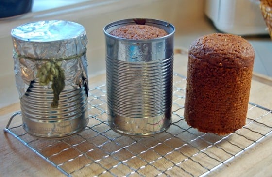 Boston Brown Bread Steamed in a Can