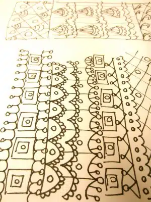 Practice your designs with pencil and paper