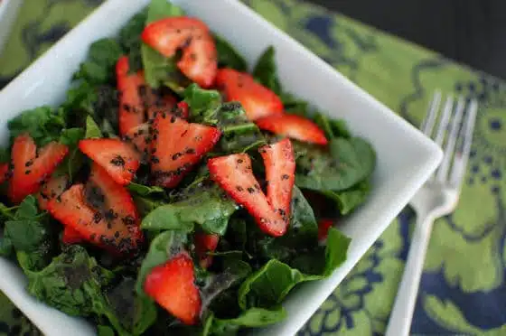 Spinach Strawberry Salad