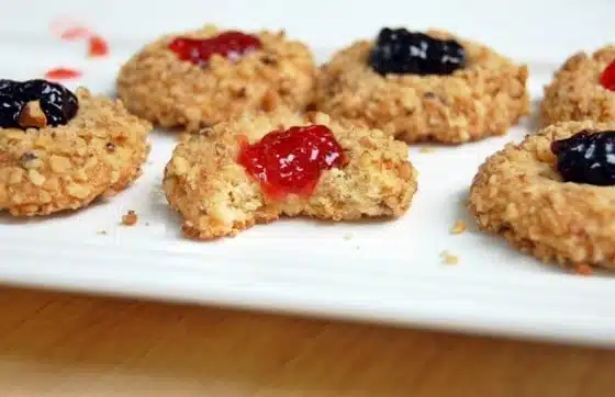 Summer Jam-Filled Thumbprint Cookies
