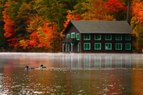 A Fall Morning In Bridgton, Maine