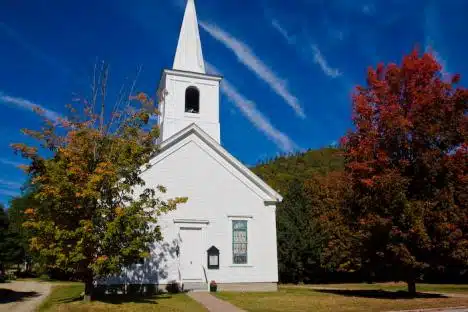 Cloud Lines In Sebago, Me