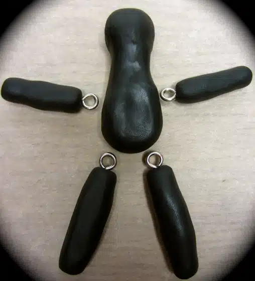 This is how the eye hooks go in