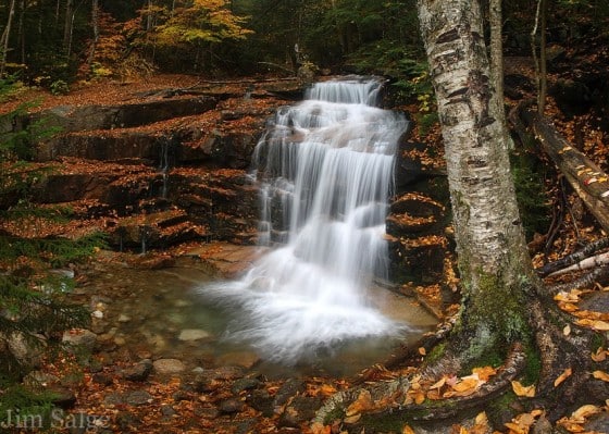 Franconia Notch Waterfall - Jim Salge