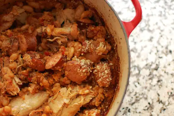 Chicken and Sausage Cassoulet