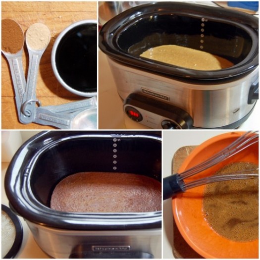 Easy Slow Cooker Indian Pudding