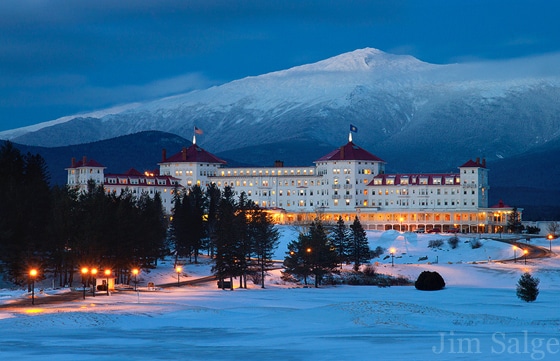 View of the Presidential Range From Bretton Woods