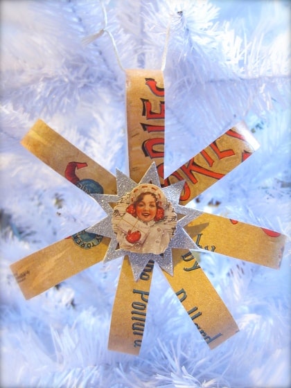 Victorian Scrap Paper Ornament
