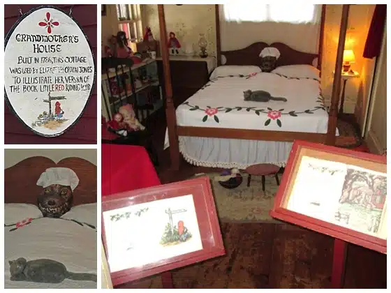 The Grandmother's room at Pickity Place in Mason, NH.