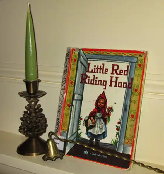 The 1948 version of Red Riding Hood as illustrated by E. O. Jones.