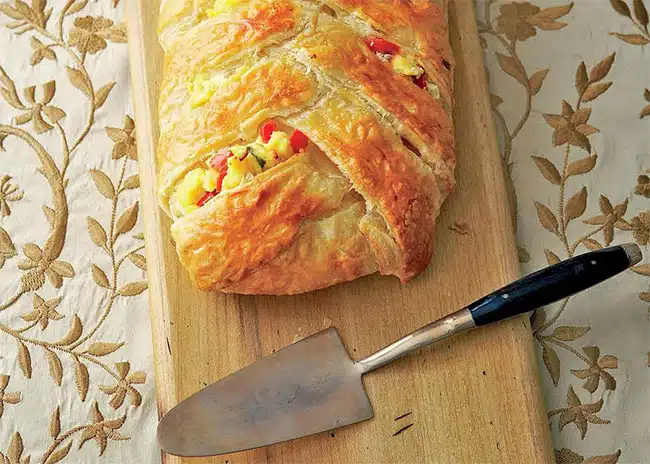 Easter Recipes. Braided Holiday Brunch Loaf