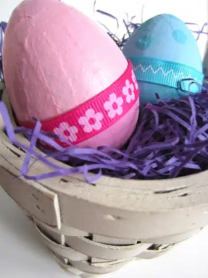 Paper Mache Eggs