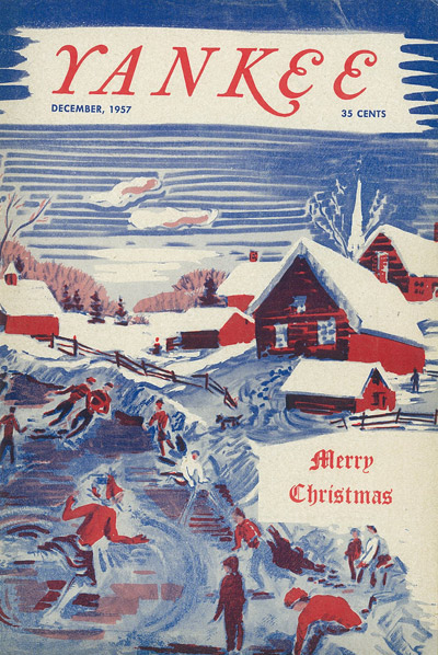 Yankee Magazine Cover: December 1957