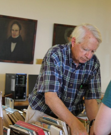 Tom Twedden, Library trustee and antiquarian book seller