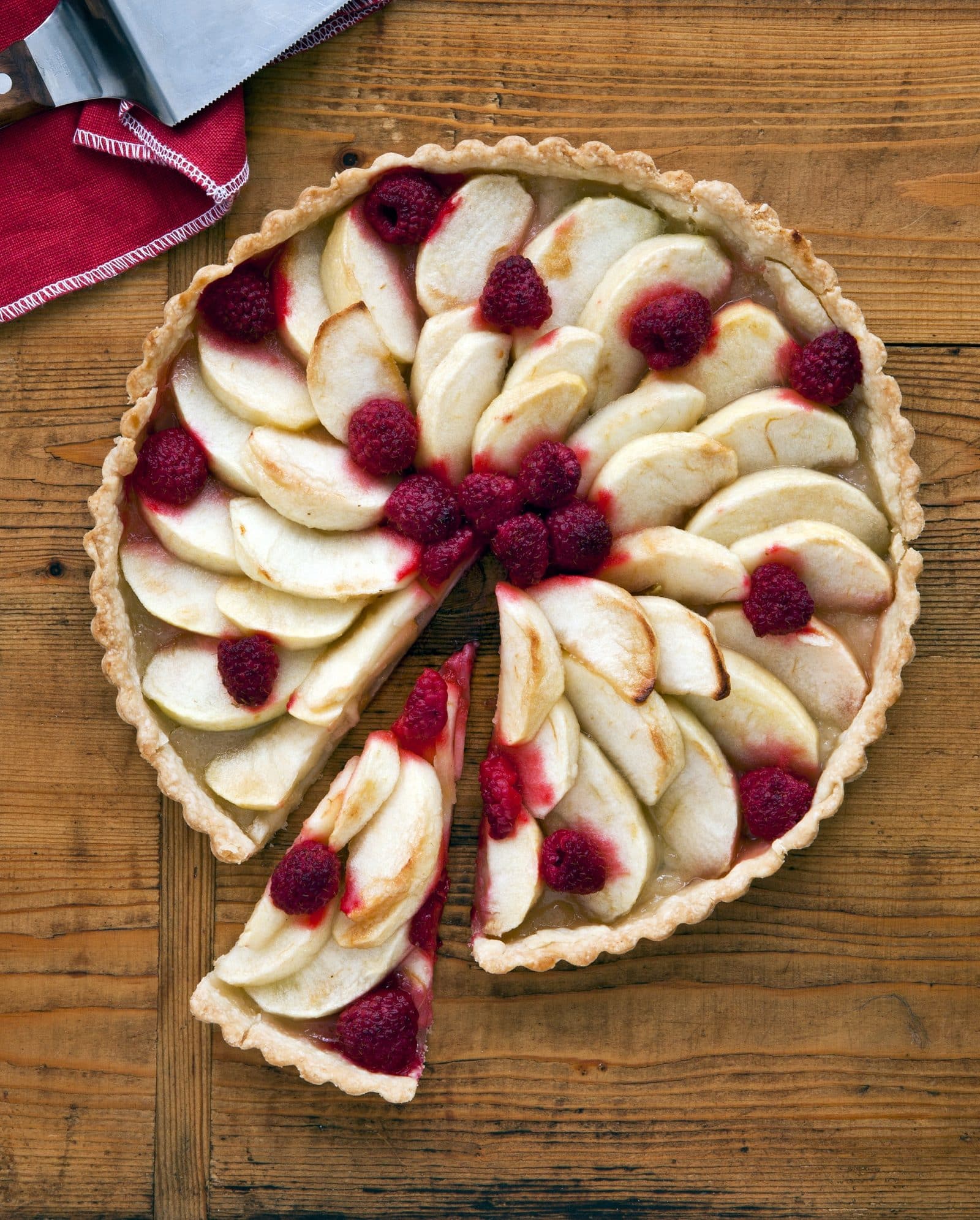 Apple-Raspberry Tart