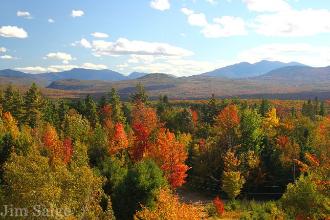 Northern Areas Are Rapidly Reaching Peak - From Milan Hill, NH