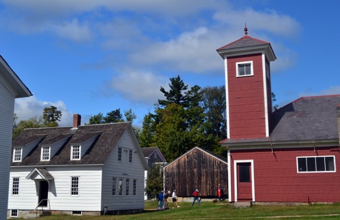 Fire House and Carpenters' Shop.