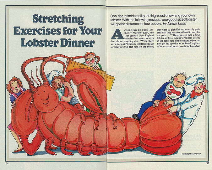 lobster-stretching September 1984