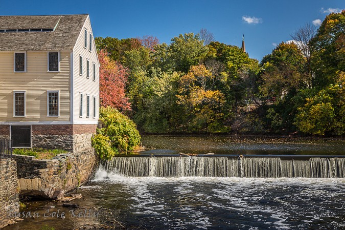 Color is Coming On Strong Across Rhode Island, and the Scene at Slater Mill Should Peak This Weekend
