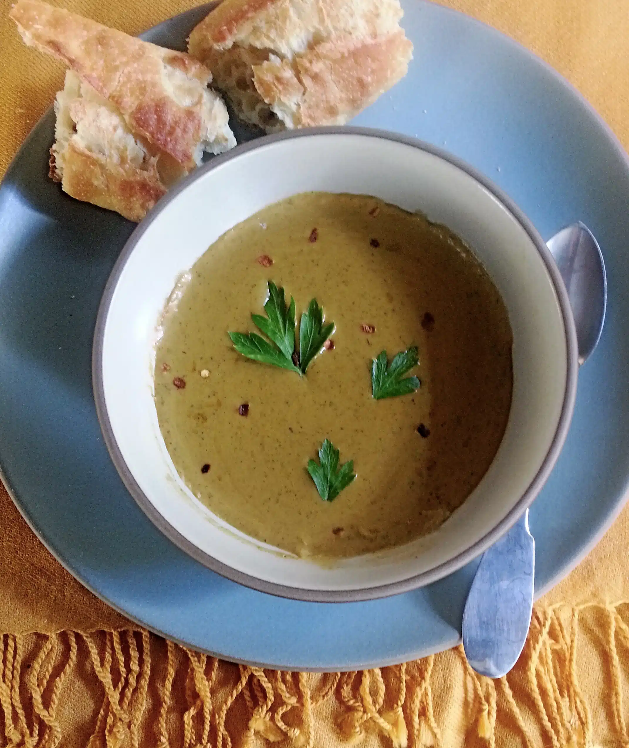 Broccoli-Cheddar Soup