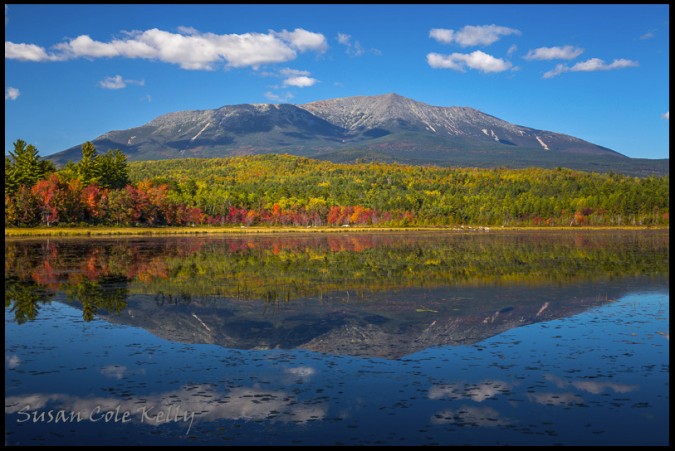 Baxter State Park Showed Great Color Last Weekend, and Will Peak This Week