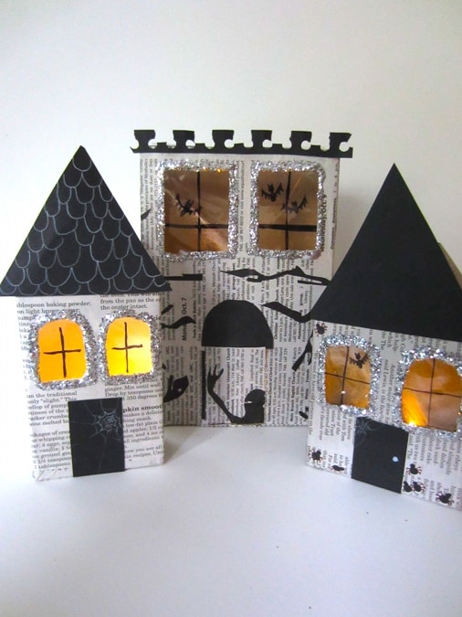 recycled miniature house