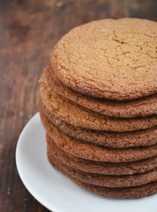 jumbo ginger molasses cookies