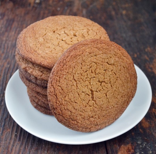 jumbo ginger molasses cookies