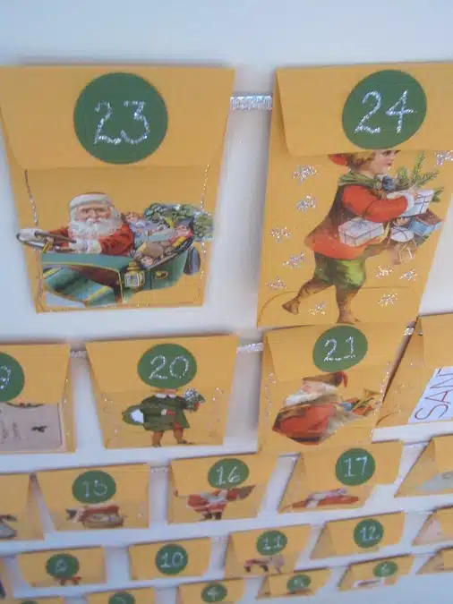 Envelope Advent Calendar