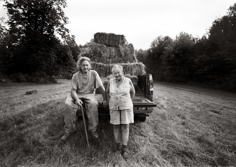 Annie and Ray Burke, family farmers, Berlin, 2012.