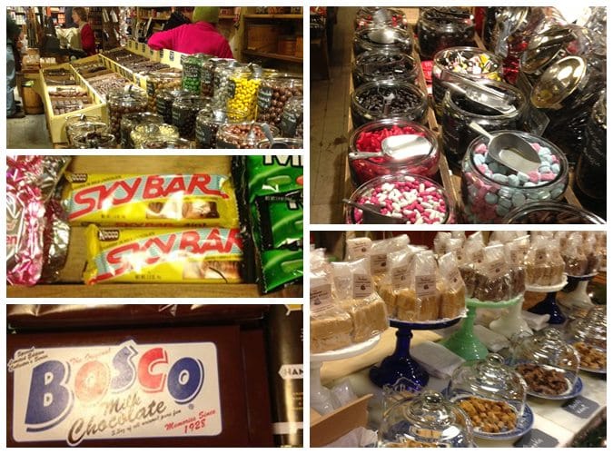 Candy, candy, everwhere! Sky Bar is a special old-fashioned New England favorite. 