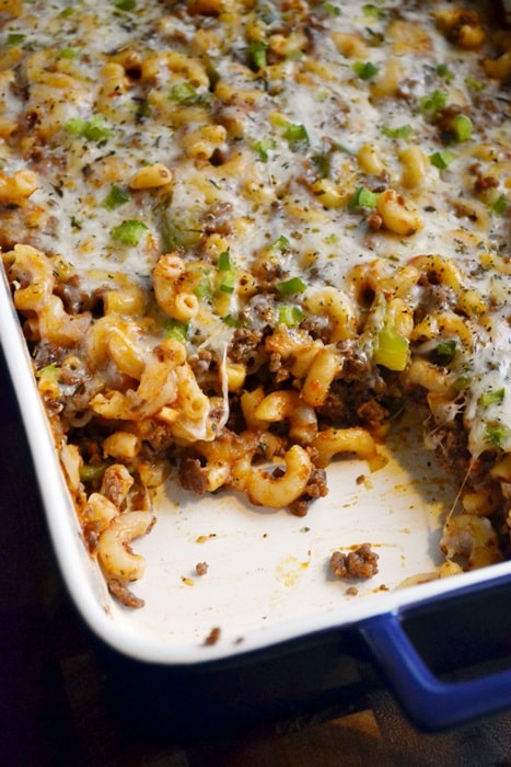 American Chop Suey Casserole Recipe