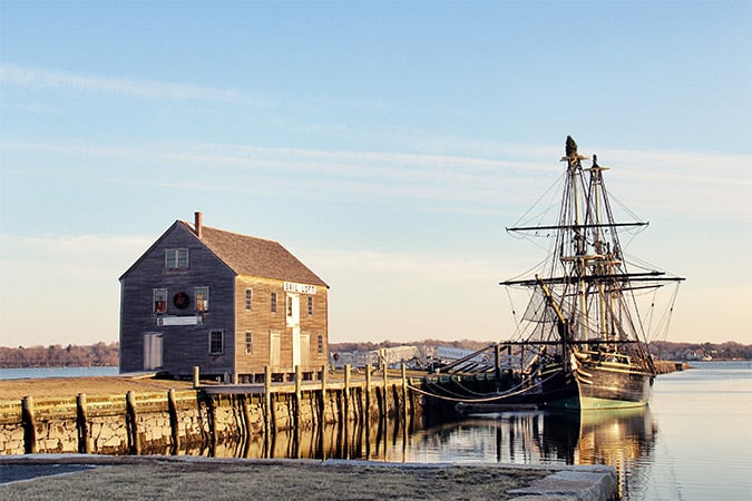 The Friendship at Salem Maritime National Historic Site.