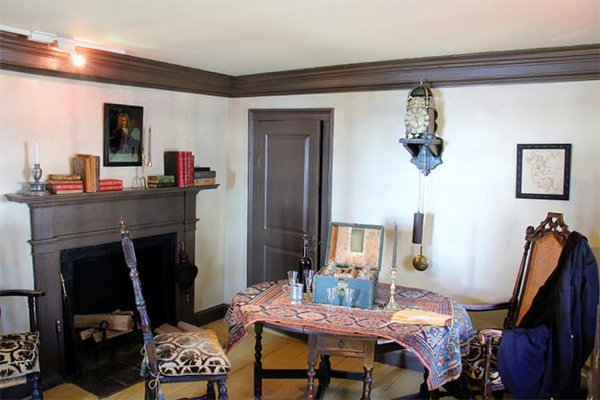 The House of Seven Gables interior.