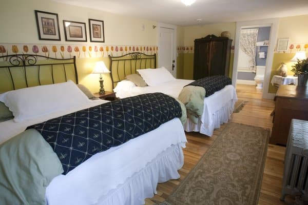 Comfort awaits at one of eleven cozy guestrooms at the Monandock Inn.