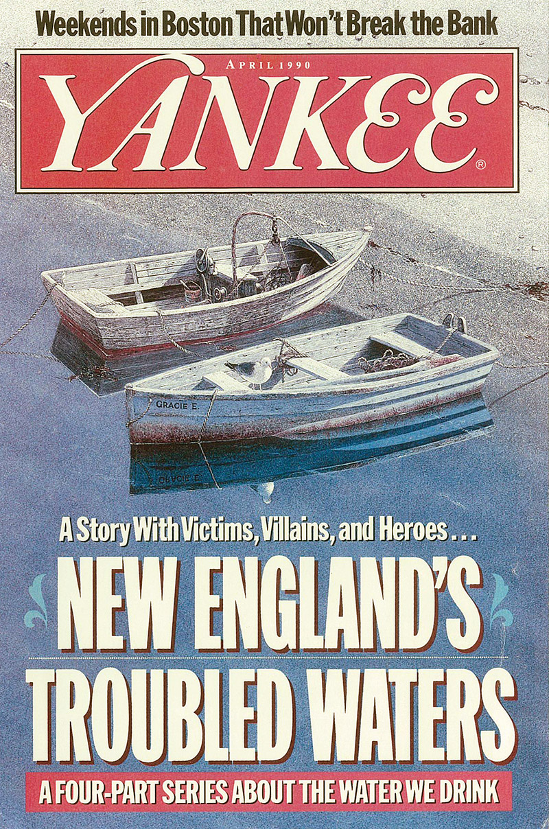 Yankee Magazine Cover | April 1990