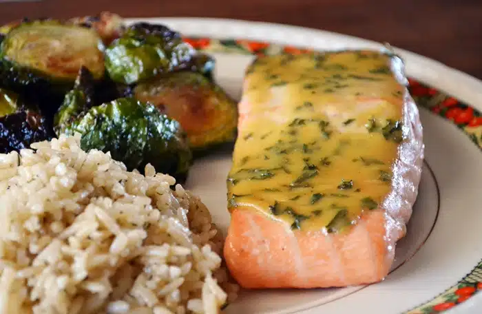 maple mustard salmon